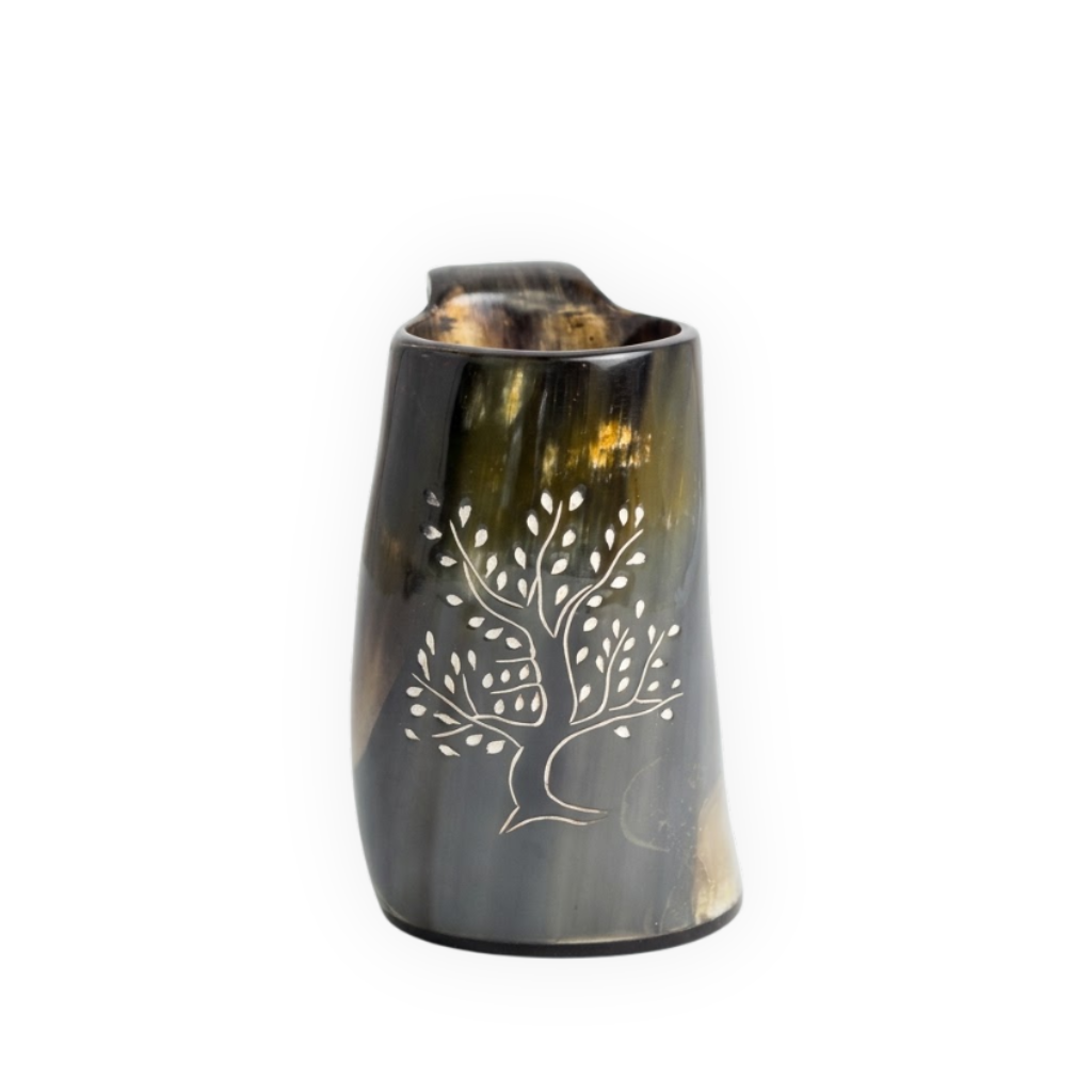 Nordic Tree Horn Taankard